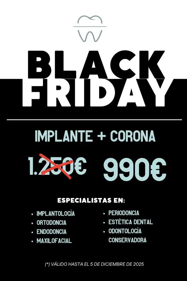 Promoción Black Friday en Clínica Dental La Paz